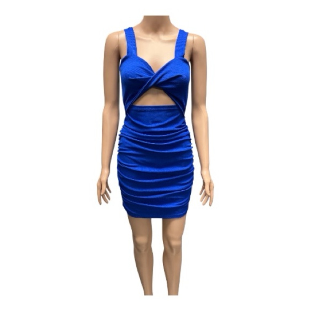 Amazon - NWT - Sexy Bodycon Blue Dress